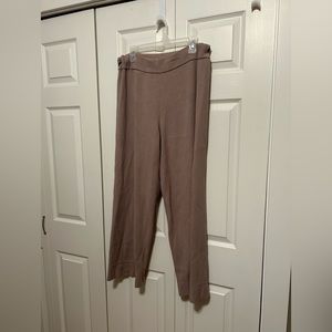 Dynamite Slight Flare Leg Sweater Pants